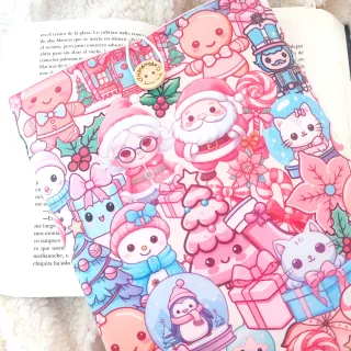 Funda para libros Dulce navidad
