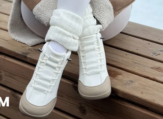 Zapatos Hobibear Talla 39 Beige/Blanco