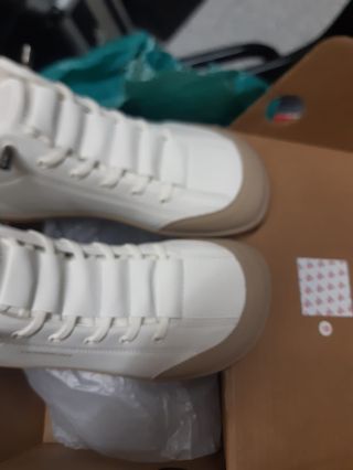 Zapatos Hobibear Talla 39 Beige/Blanco