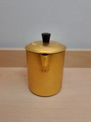 Tisaniera vintage Camomilla Express in alluminio