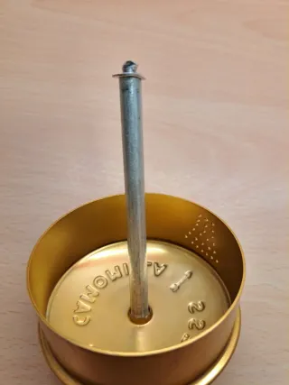 Tisaniera vintage Camomilla Express in alluminio