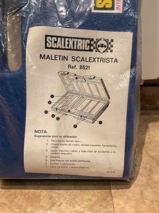 Maletín Scalextric Nuevo.