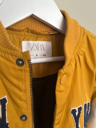 Chaqueta Zara New York niño 6-7 años