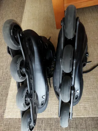 Patines en línea negros talla 43