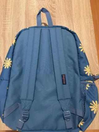 Mochila Jansport Cross Town Flores Amarillas