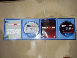 NBA 2K20 y NBA 2K21 PS4