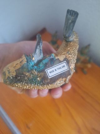 Lote 5 figuras bronce budistas