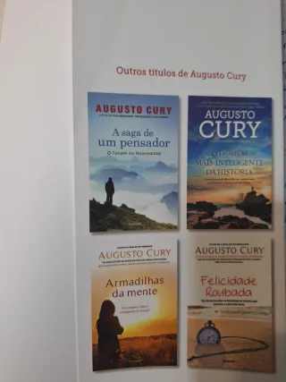 Livro Prisioneiros Da Mente - Augusto Cury