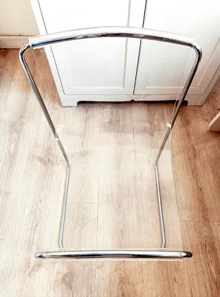 Set 2 Sedie Design Acrilico Trasparente anni '80