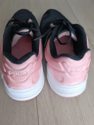 Zapatillas Running Fila Electraxis 20 Negro/Rosa