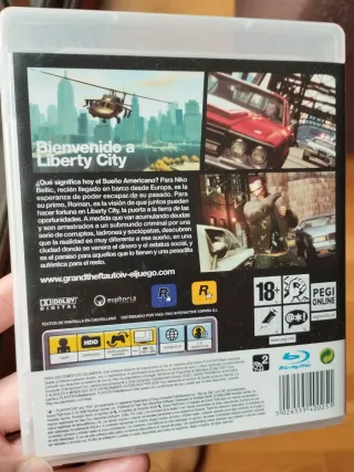 GTA IV + GTA V para PS3