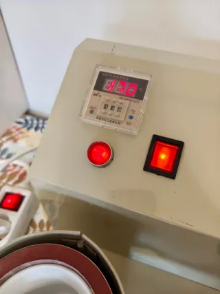 Prensa Térmica para Tazas