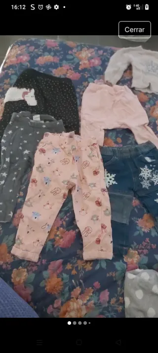 Disfraz infantil azul y naranja