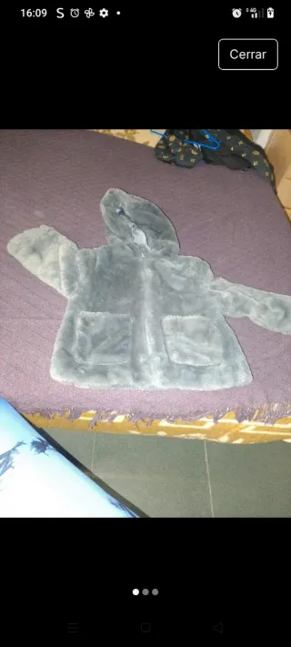 Disfraz infantil azul y naranja