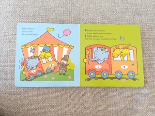 Libro infantil francés Le petit train des chiffres