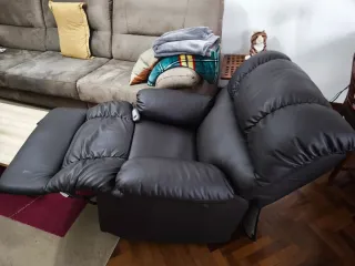 Sillón relax eléctrico Catania piel