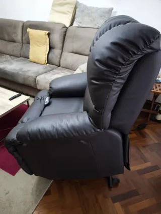 Sillón relax eléctrico Catania piel