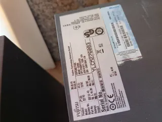 Lote 2 Torres PC Fujitsu esprimo p400 Negras 500 g