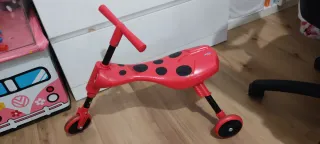 Triciclo Mariquita Plegable Rojo