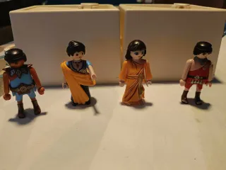 Aldeanos Playmobil para Belén