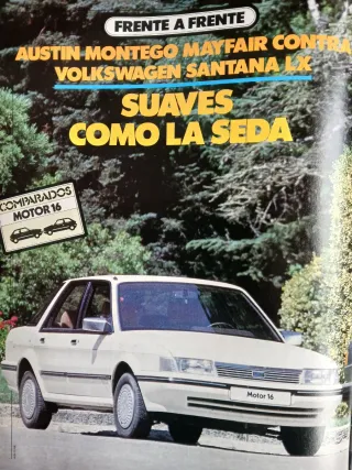 Revista automovilismo Motor 16 num 96 Agot 1985