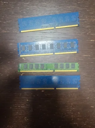 Lotto 4 RAM DDR3 2GB Kingston PC Desktop