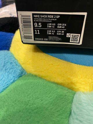 Nike Shox x Supreme Blanco Rojo