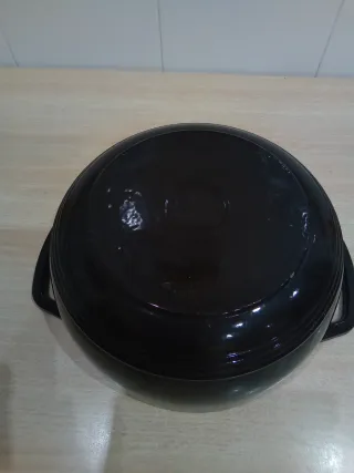 Cacerola Hierro Fundido Negra/Blanca