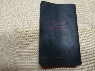 Libro antiguo Mi misa Dominical 1943