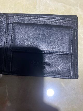 Portafoglio in pelle nero