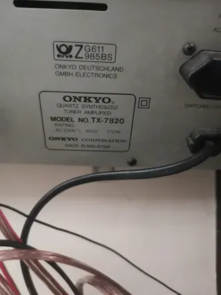 Amplificador Onkyo TX-7820