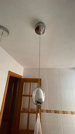 Lámparas Colgantes Cristal y Metal