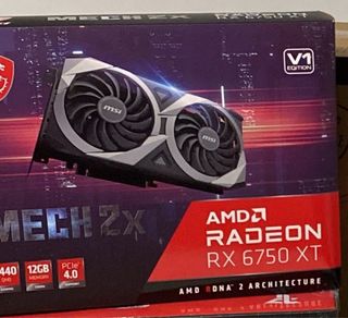 MSI RX 6750 XT 12GB V1 Tarjeta Gráfica