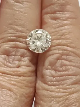 Diamante rotondo 2.10 ct certificato