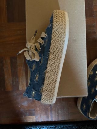 Scarpe bambina espadrillas jeans