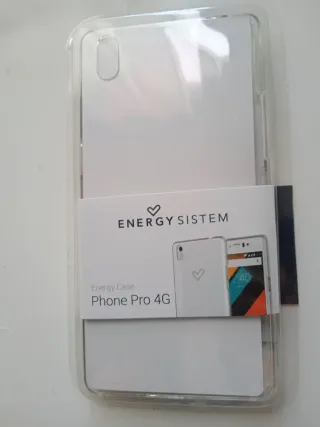 Funda móvil Transparente Energy Sistem. Nueva a es