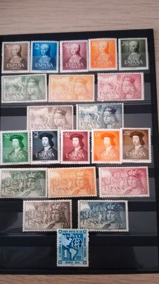 Sellos España Años 50 Nuevo,Alto valor catalogo
