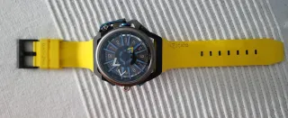 Reloj Mazucato Gris y Amarillo