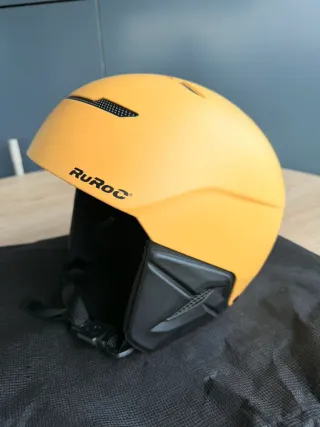 Casco Esquí Ruroc Lite TAN Amarillo