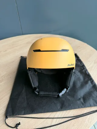 Casco Esquí Ruroc Lite TAN Amarillo