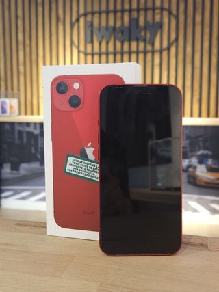 IPHONE 13 128GB ROJO 100% BATERIA