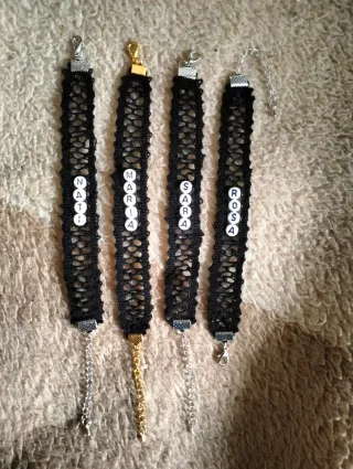 Pulsera nombre SARA ROSA