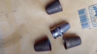 4 Ditali da Collezione Anni '70