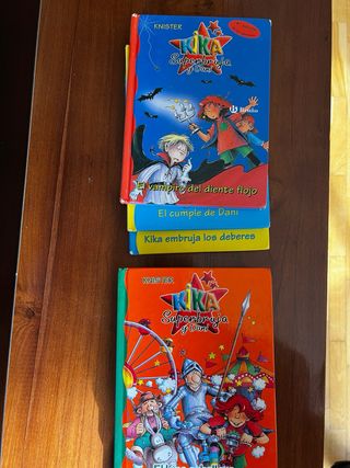 kika Superbruja y Dani.