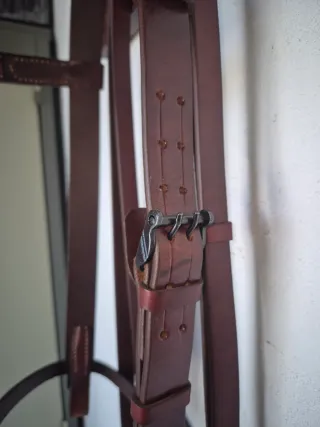 2 Cabezadas vaquera de cuero