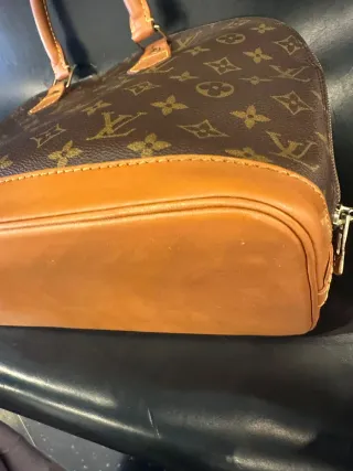 Bolso Louis Vuitton Alma Marrón y Beige