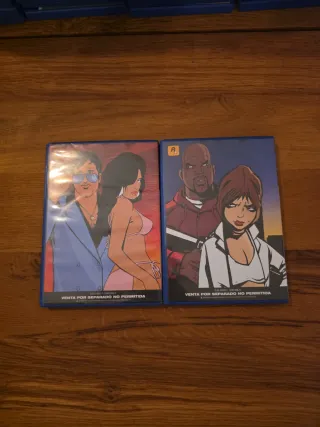 Pack Doble GTA Vice City y GTA III PS2