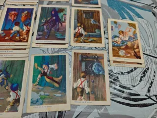 Lote 74 cromos El Castillo del Diablo