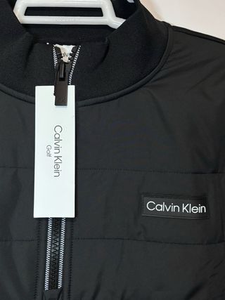 Chaqueta Calvin Klein Negra 1/4 Zip