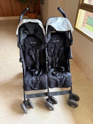 Carrito Gemelar Maclaren